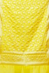 Buy_Naintara Bajaj_Yellow Brocade Zari, Fringe Floral Woven Banarasi Art Silk Dupatta_Online_at_Aza_Fashions