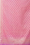 Buy_Naintara Bajaj_Pink Cotton, Silk Geometric Pattern Dupatta _Online_at_Aza_Fashions