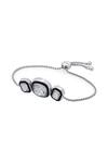 Buy_Isharya_White Crystals And Enamelled Bougie Bezel Bracelet_Online_at_Aza_Fashions