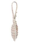 Fuchsia_Cream Embroidery, Sequins Beauty Potli Bag _Online_at_Aza_Fashions