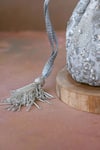 Buy_Amyra_Silver Embroidery, Tassels, Sequins Bella Potli Bag _Online_at_Aza_Fashions