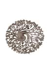 Buy_Cosa Nostraa_Black Stone Tree Of Life Studded Brooch _Online_at_Aza_Fashions