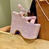 Buy Tiesta Pink Strap Embroidered Wedges Online at Aza Fashions Buy_Tiesta_Pink Strap Embroidered Wedges _Online_at_Aza_Fashions