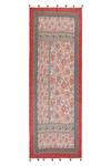 Shop_Shingora_Maroon Silk Floral Print Dupatta_Online_at_Aza_Fashions