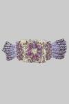 Buy_House Of D"Oro_Purple Semi Precious Stone Mayima Embellished Bracelet_Online_at_Aza_Fashions