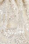 Shop_Aanchal Sayal_Ivory Embroidered Bella Velvet Handmade Potli Bag_Online_at_Aza_Fashions