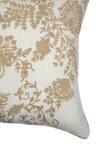 Shop_Khaabka_Off White Chanderi Silk Embroidery Floral Cushion Cover - Set 2_Online_at_Aza_Fashions