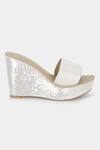 Buy_Aanchal Sayal_Silver Embroidered Forest Sequin Wedges_Online_at_Aza_Fashions