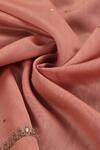 Buy_Weaver Story_Pink Embroidery Thread Chanderi Silk Border Dupatta 