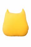My Gift Booth_Yellow Fleece Owl Shape Cushion_Online_at_Aza_Fashions