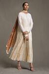 Buy_Ritu Kumar_Off White Gathered Anarkali Set_Online_at_Aza_Fashions