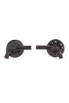 Shop_Cosa Nostraa_Black Power Gun Carved Collar Tips_Online_at_Aza_Fashions