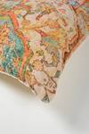 ORNA_Multi Color Cotton Digital Print Garden Cushion Cover - Set Of 2_Online_at_Aza_Fashions