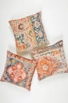 ORNA_Multi Color Cotton Digital Print Geometric Cushion Cover - Set Of 2_Online_at_Aza_Fashions