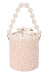 Buy_The Leather Garden_Pink Sequin And Pearl Embellished Desert Rose Potli Bag _Online_at_Aza_Fashions