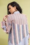 Doodlage_Multi Color Caroline Upcycled Cotton Panelled Dress_at_Aza_Fashions