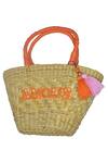Buy_Ginn And Tonik_Beige Beads And Sequin Amour Basket Woven Beach Bag _Online_at_Aza_Fashions