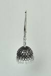 Buy_Naintara Bajaj_Oxidized Pearl Encrusted Jhumka Earrings_Online_at_Aza_Fashions