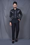 Buy_Adara Khan_Grey Suit Cotton Pant Set_Online_at_Aza_Fashions