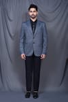 Adara Khan_Grey Suit Cotton Pant Set_at_Aza_Fashions