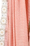 Soniya G_Pink Embroidery Floral Shawl _Online_at_Aza_Fashions