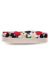 Buy_Richa Gupta_Multi Color Embroidery Crochet Clutch With Sling 