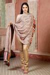 Buy_Dusala_Multi Color Hand Embroidery Handmade Pashmina Yamberzal Design Shawl_Online_at_Aza_Fashions