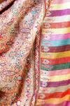Dusala_Multi Color Hand Embroidery Handmade Pashmina Yamberzal Design Shawl_at_Aza_Fashions