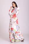 Buy Alpona Designs By Soham Acharya White Cotton Silk Floral Shirt Collar Print Tunic And Palazzo Set Online at Aza Fashions Buy_Alpona Designs By Soham Acharya_White Cotton Silk Floral Shirt Collar Print Tunic And Palazzo Set _Online_at_Aza_Fashions