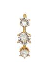 Esme by Aashna Dalmia_White Stone Round Shaped Studs _Online_at_Aza_Fashions
