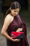 Buy_Riti_Black Embroidery Eila Gamthi Rabari Clutch _Online_at_Aza_Fashions