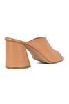 Buy_Vanilla Moon_Brown Evie Asymmetric Strap Leather Mules_Online_at_Aza_Fashions