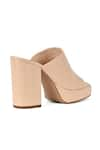 Buy_Vanilla Moon_Beige Plain Faith Platform Mules _Online_at_Aza_Fashions