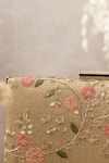 Shop_Amyra_Gold Embroidery Floral Creeper Box Clutch _Online_at_Aza_Fashions