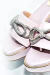 Buy_Foot Fuel_Pink Crystals Mini Love Strap Embellished Wedges _Online_at_Aza_Fashions