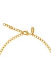 Shop_Zariin_Gold Plated Back To Nature Choker Necklace _Online_at_Aza_Fashions