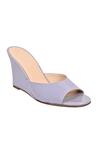Vanilla Moon_Purple Grace Leather Wedges_Online_at_Aza_Fashions