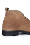 Shop_Hats Off Accessories_Beige Genuine Leather Chukka Boots  _Online_at_Aza_Fashions