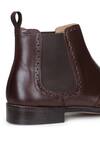 Shop_Hats Off Accessories_Brown Genuine Leather Burnish Chelsea Boots_Online_at_Aza_Fashions