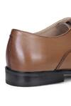 Buy_Hats Off Accessories_Brown Genuine Leather Pointed Toe Oxford Shoes_Online_at_Aza_Fashions