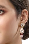 Buy_Hrisha Jewels_Gold Plated Hand-paint Meena Multi-layered Beaded Choker Set 