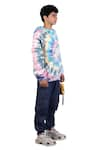 Shop_Theorem_Multi Color Cotton Tie Dye Hoodie  _Online_at_Aza_Fashions