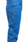 Shop_Theorem_Blue Cotton Denim Meander Seam Trouser  _Online_at_Aza_Fashions