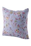 Shop_Khaabka_Sky Blue Cotton Linen Embroidery Floral Pattern Cushion Cover - Set Of 2_Online_at_Aza_Fashions