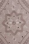 Khaabka_Grey Cotton Linen Embroidery Mirror Work Cushion Cover - Set Of 2 _Online_at_Aza_Fashions