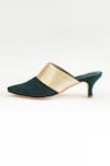 THE ALTER_Green Jane Textured Stiletto Heels _Online_at_Aza_Fashions