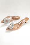 Buy_The Alter_Beige Julia Embellished Kitten Heels _Online_at_Aza_Fashions