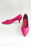 Shop_THE ALTER_Pink Stacy Pointed Toe Heels _Online_at_Aza_Fashions