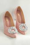 The Alter_Pink Stones Embellished Pumps_Online_at_Aza_Fashions