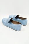 The Alter_Blue Powder Embellished Loafers _at_Aza_Fashions